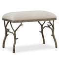 UTTERMOST Lismore Fabric Bench - Benches, Ottoman, Stools
