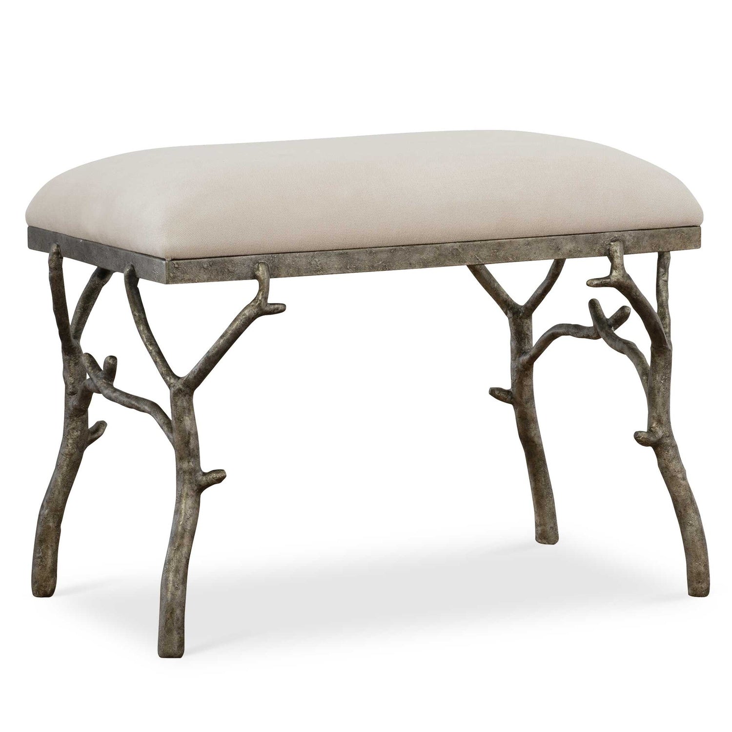 UTTERMOST Lismore Fabric Bench - Benches, Ottoman, Stools