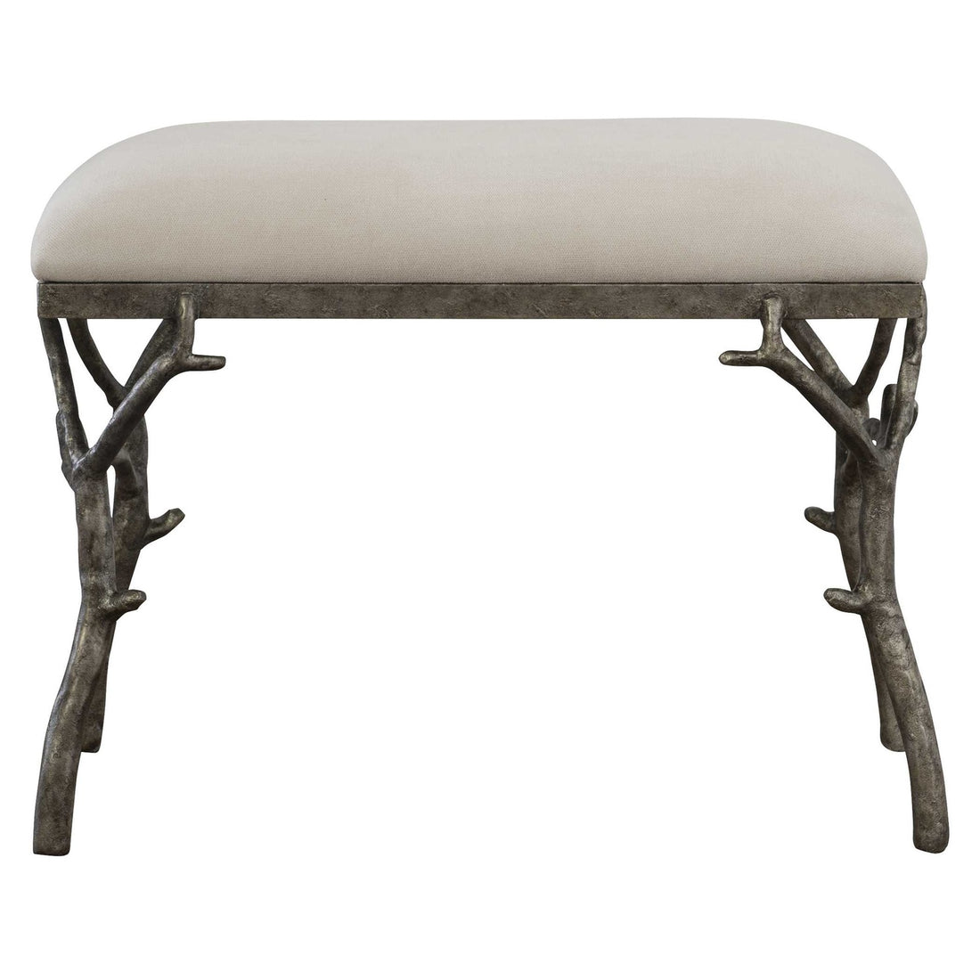 UTTERMOST LISMORE FABRIC BENCH - Benches, Ottoman, Stools