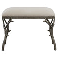 UTTERMOST Lismore Fabric Bench - Benches, Ottoman, Stools