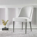 UTTERMOST BRIE ARMLESS CHAIR - Dining Chairs