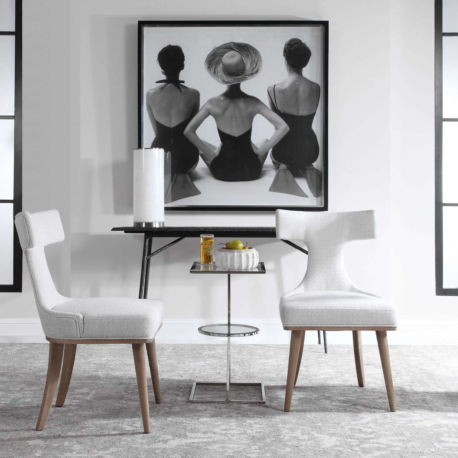 UTTERMOST KLISMOS ACCENT CHAIR - Dining Chairs