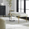 UTTERMOST OLIVIER BENCH - Benches, Ottoman, Stools