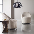 UTTERMOST Crue Swivel Chair - Lounge
