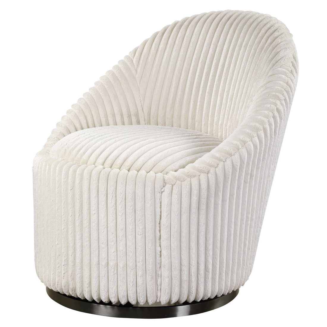 UTTERMOST Crue Swivel Chair - Lounge