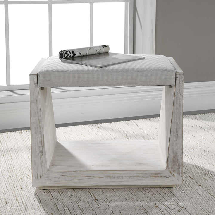 UTTERMOST CABANA BENCH - Benches, Ottoman, Stools
