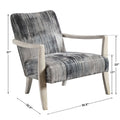 UTTERMOST Watercolor Chenille Accent Chair - Lounge