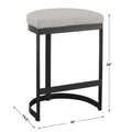 UTTERMOST IVANNA COUNTER STOOL - Benches, Ottoman, Stools