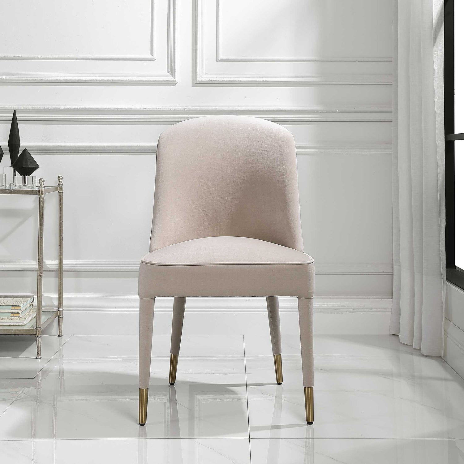 UTTERMOST Brie Armless Chair Set Of 2 - Dining Chairs