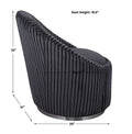 UTTERMOST CRUE FABRIC SWIVEL CHAIR - Lounge