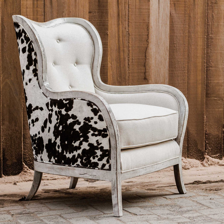 UTTERMOST CHALINA HIGH BACK ARMCHAIR - Lounge