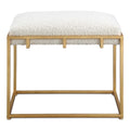 UTTERMOST PARADOX & SHEARLING BENCH - Cabinets & Bar