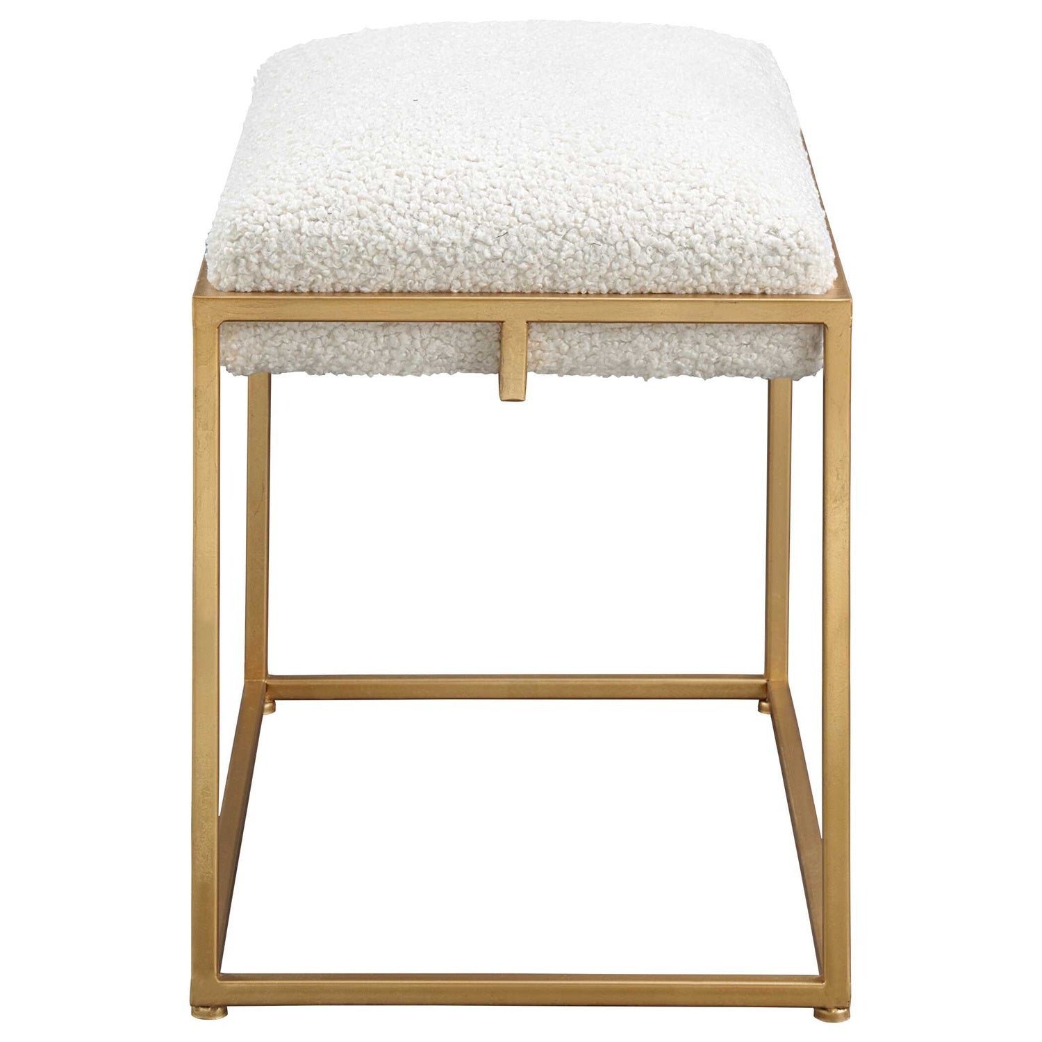 UTTERMOST Paradox & Shearling Bench - Cabinets & Bar