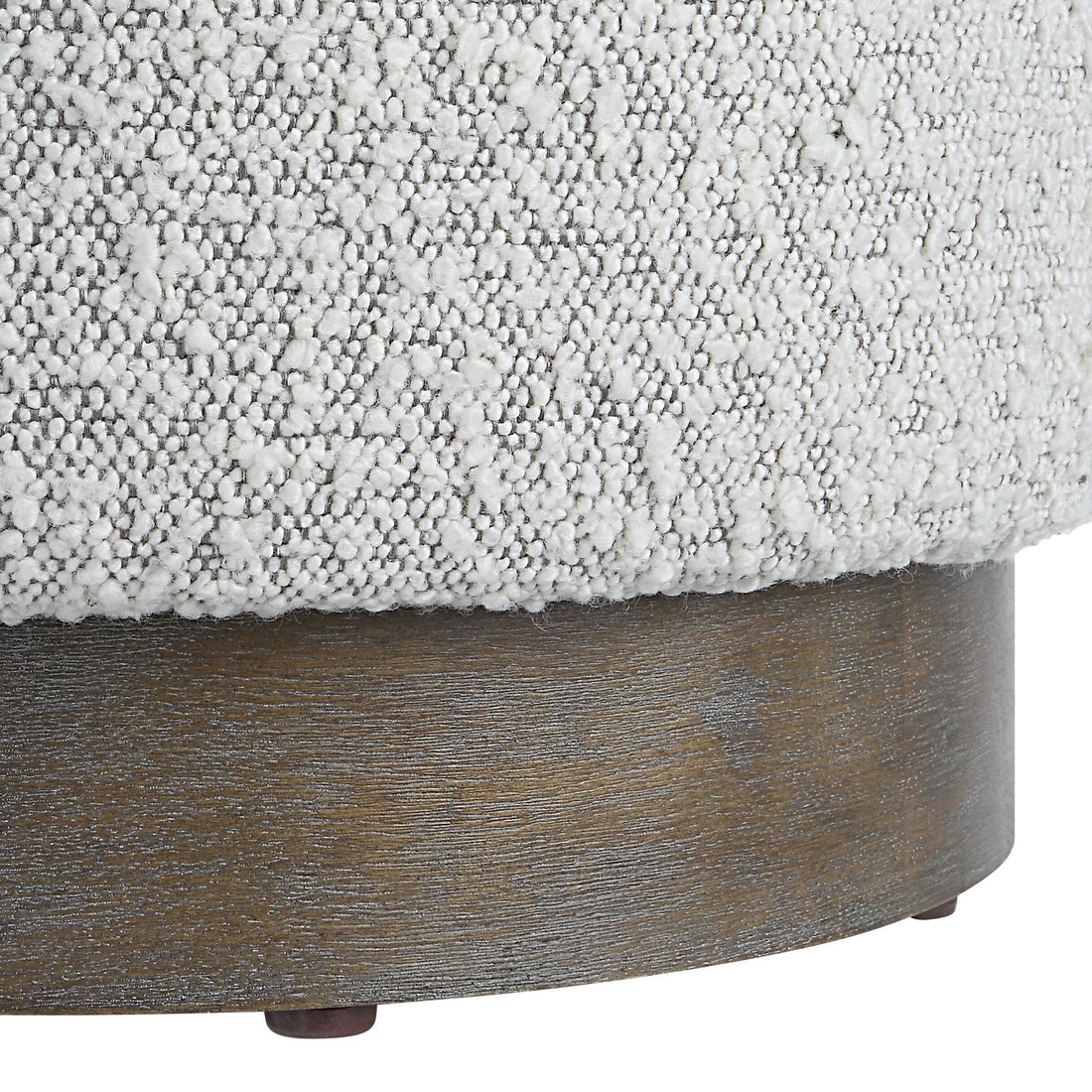 UTTERMOST Avila Light Ottoman - Benches, Ottoman, Stools