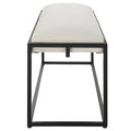 UTTERMOST Paradox & Fabric Bench - Cabinets & Bar
