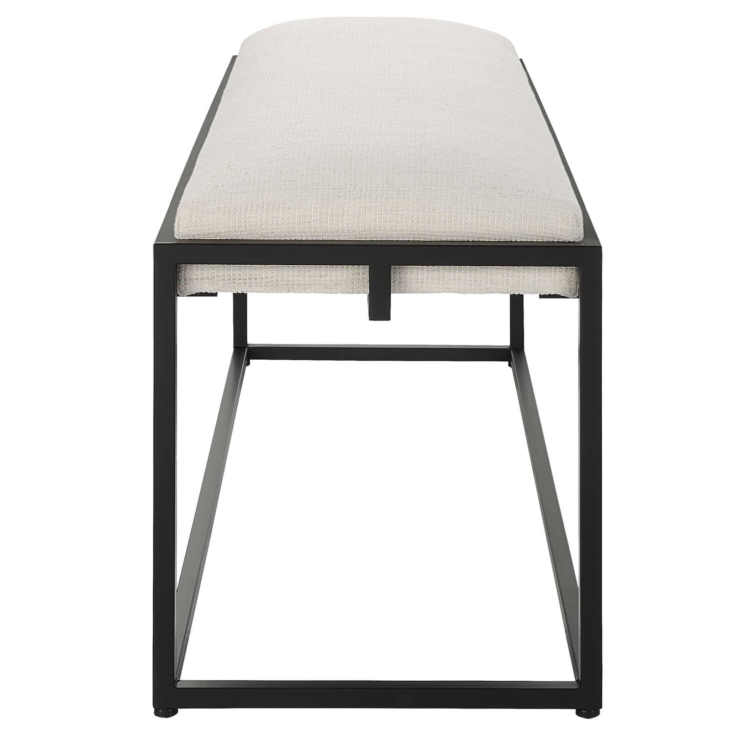 UTTERMOST Paradox & Fabric Bench - Cabinets & Bar