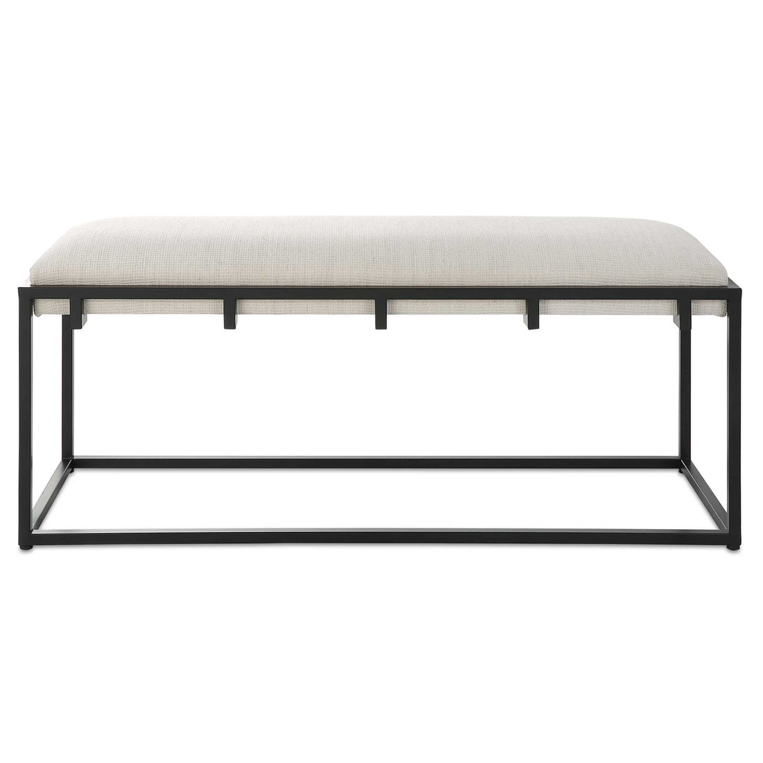 UTTERMOST Paradox & Fabric Bench - Cabinets & Bar