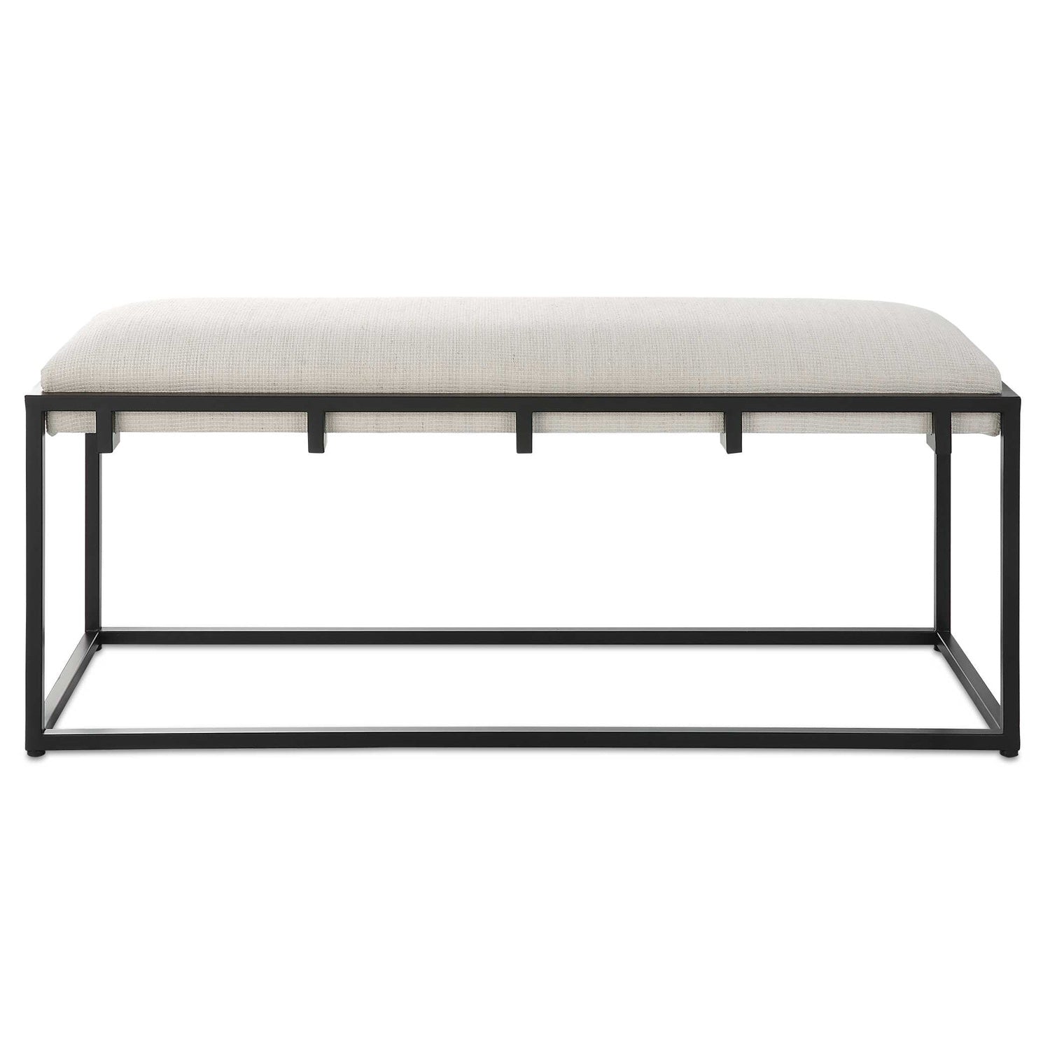 UTTERMOST Paradox & Fabric Bench - Cabinets & Bar
