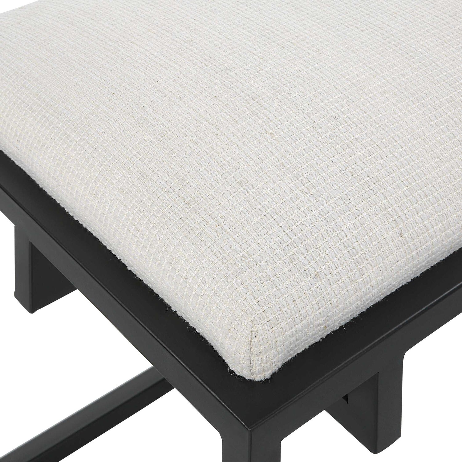 UTTERMOST Paradox & Fabric Bench - Cabinets & Bar