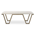 UTTERMOST FARRAH GEOMETRIC BENCH - Benches, Ottoman, Stools