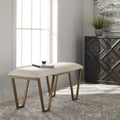 UTTERMOST Farrah Geometric Bench - Benches, Ottoman, Stools