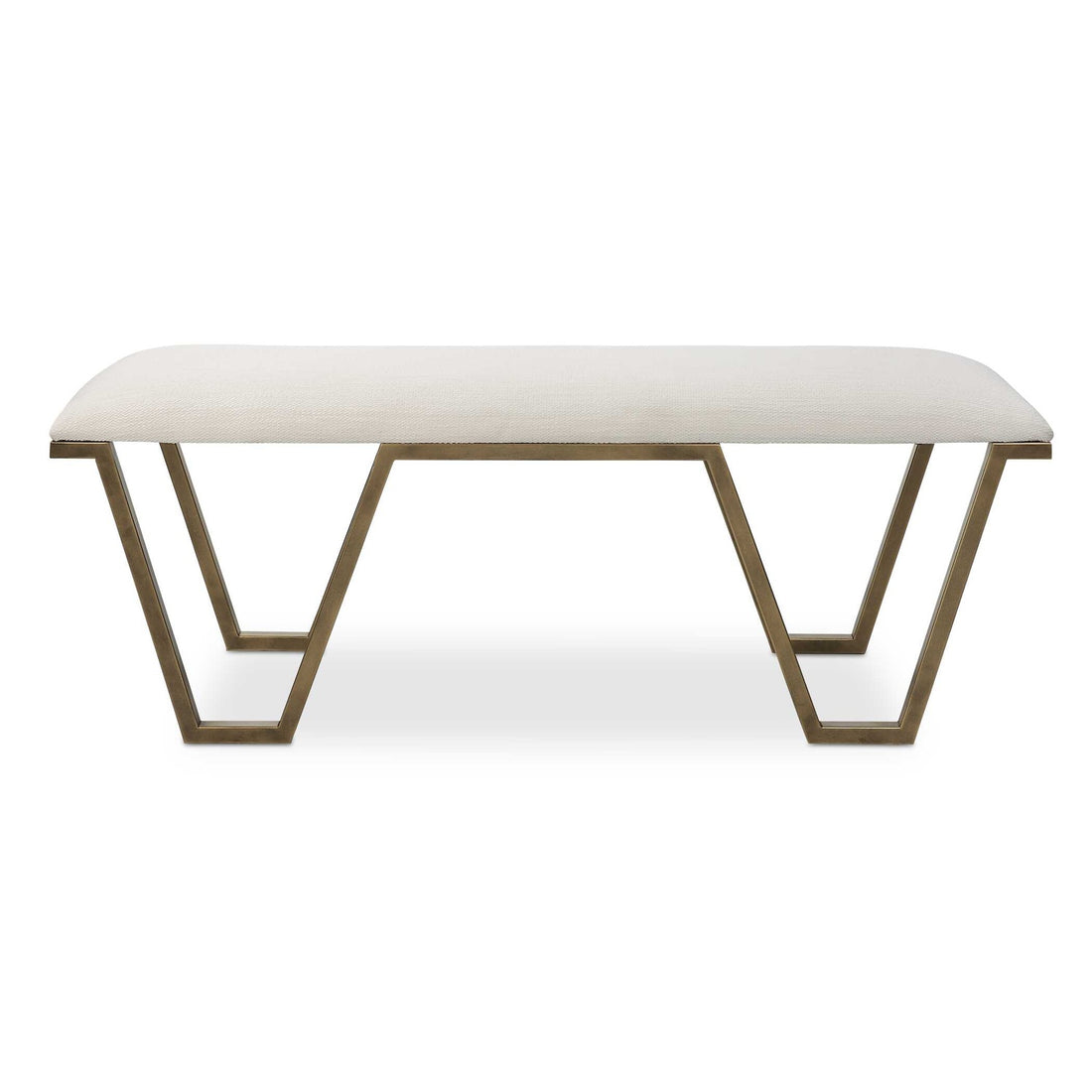 UTTERMOST Farrah Geometric Bench - Benches, Ottoman, Stools