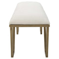 UTTERMOST FARRAH GEOMETRIC BENCH - Benches, Ottoman, Stools