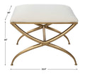 UTTERMOST CROSSING BENCH - Benches, Ottoman, Stools