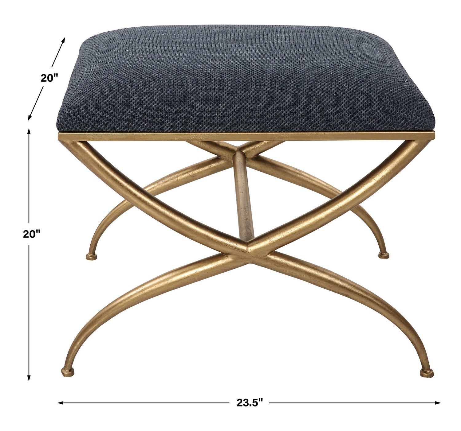 UTTERMOST Crossing Bench - Benches, Ottoman, Stools