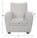 UTTERMOST TEDDY SHEARLING ACCENT CHAIR - Lounge