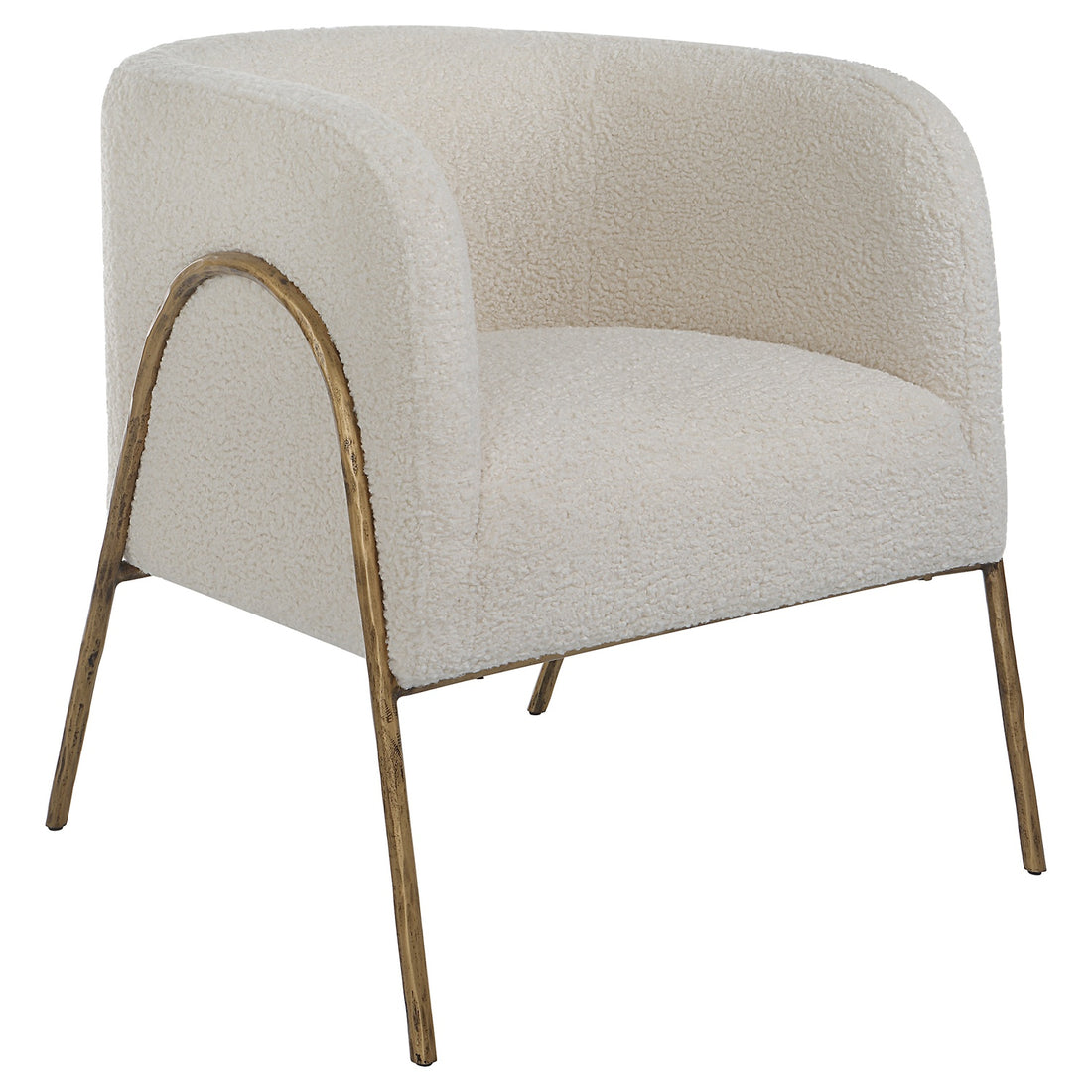 UTTERMOST JACOBSEN OFF SHEARLING ACCENT CHAIR - Lounge