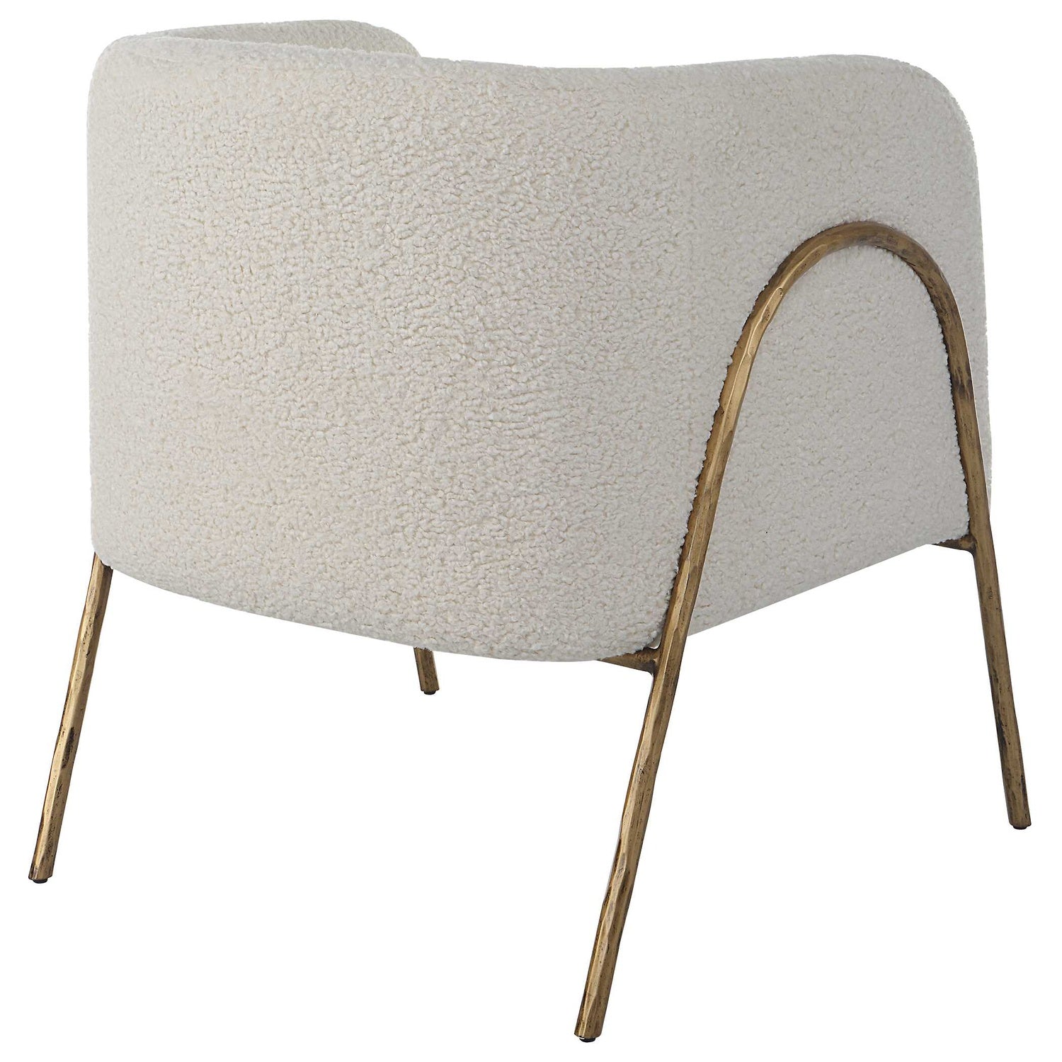 UTTERMOST Jacobsen Off Shearling Accent Chair - Lounge