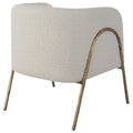 UTTERMOST JACOBSEN OFF SHEARLING ACCENT CHAIR - Lounge