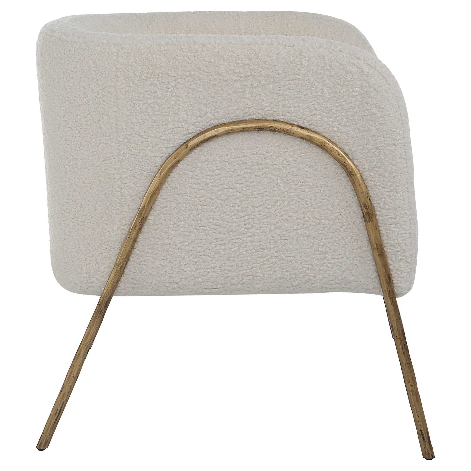 UTTERMOST JACOBSEN OFF SHEARLING ACCENT CHAIR - Lounge