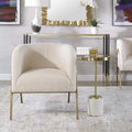 UTTERMOST Jacobsen Off Shearling Accent Chair - Lounge