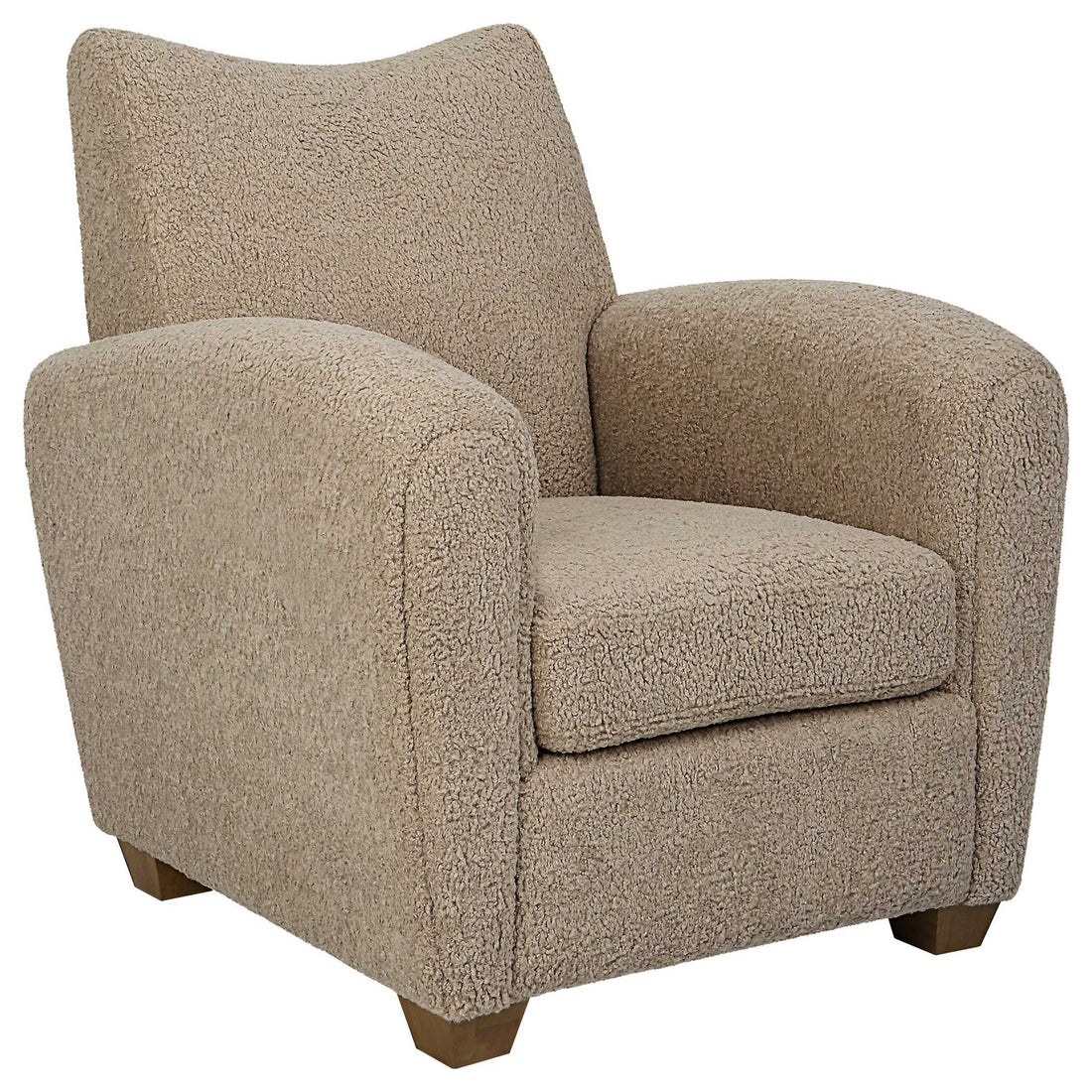 UTTERMOST Teddy Latte Accent Chair - Lounge
