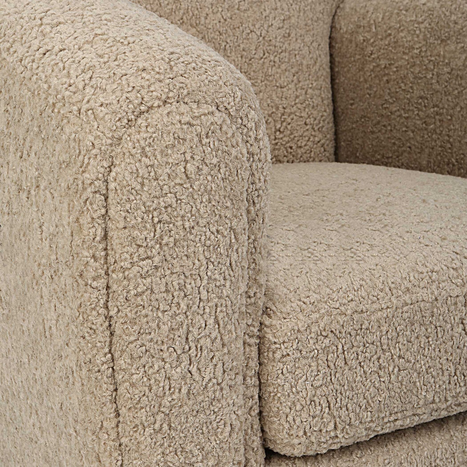 UTTERMOST Teddy Latte Accent Chair - Lounge