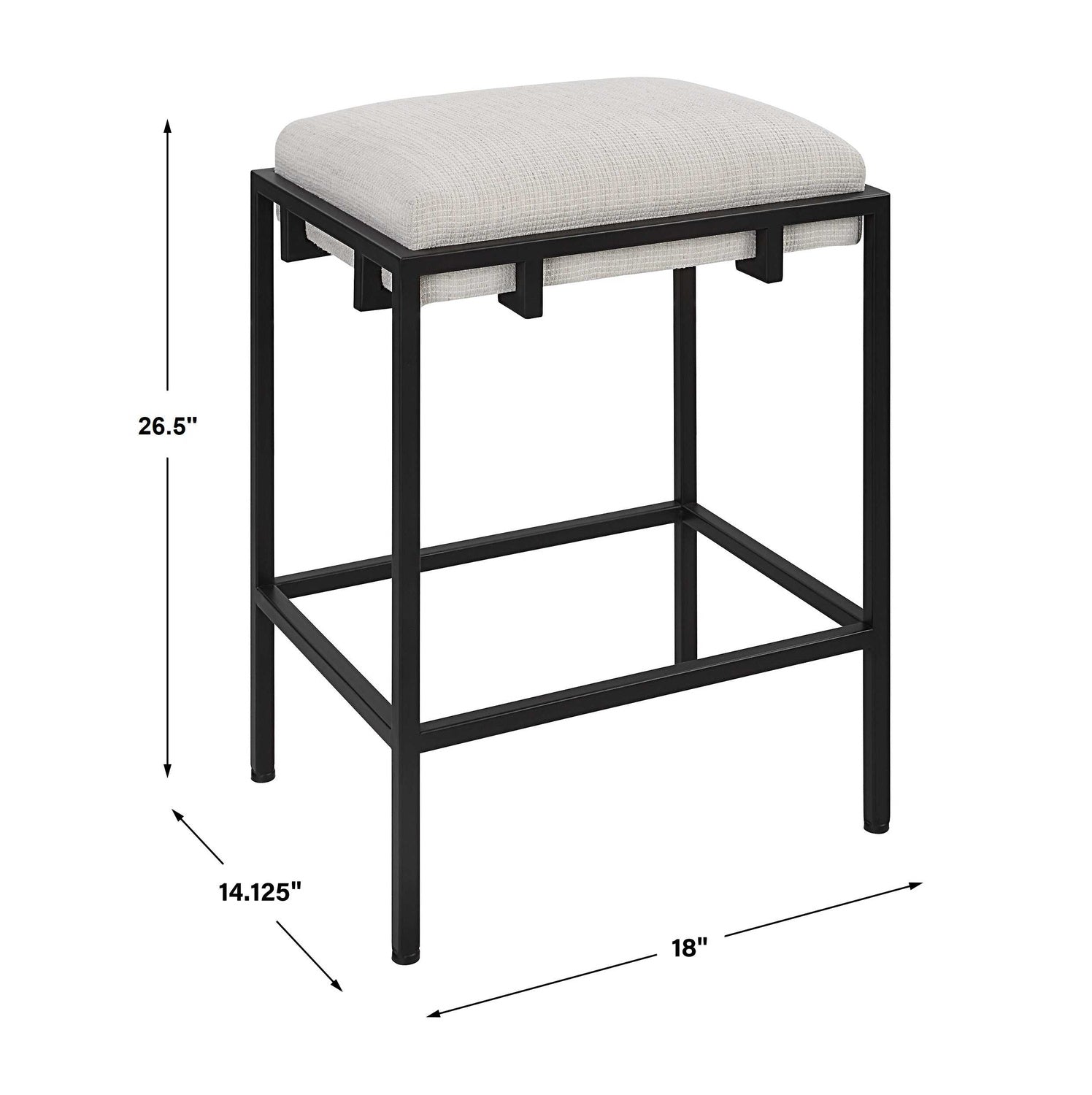 UTTERMOST PARADOX COUNTER STOOL - Benches, Ottoman, Stools