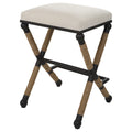 UTTERMOST Firth Rustic Oatmeal Counter Stool - Benches, Ottoman, Stools