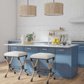 UTTERMOST FIRTH RUSTIC OATMEAL COUNTER STOOL - Benches, Ottoman, Stools