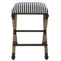 UTTERMOST BRADDOCK BACKLESS COUNTER STOOL - Benches, Ottoman, Stools