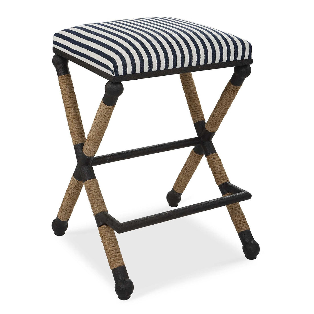 UTTERMOST Braddock Backless Counter Stool - Benches, Ottoman, Stools