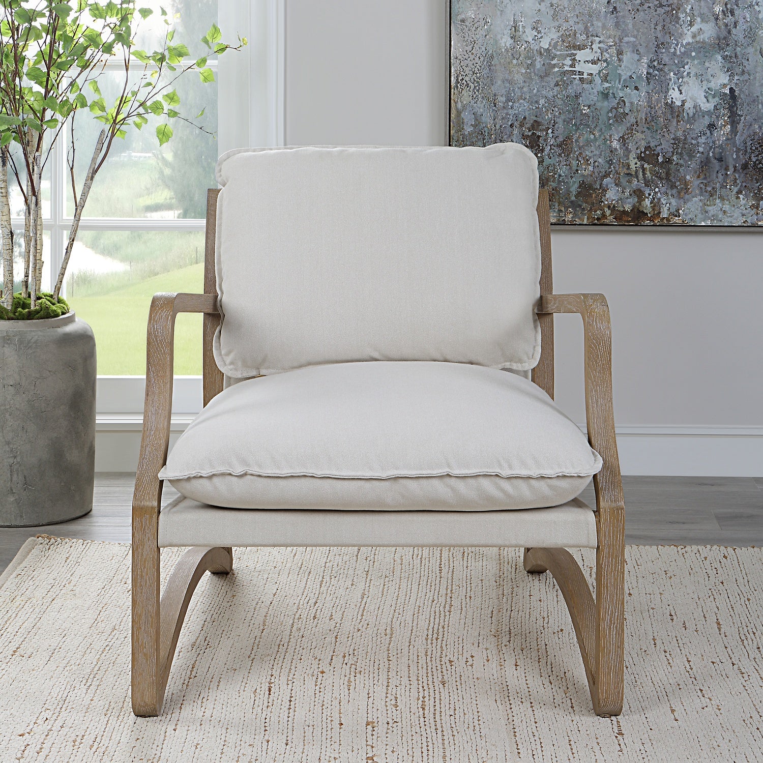 UTTERMOST MELORA SOLID ACCENT CHAIR - Lounge