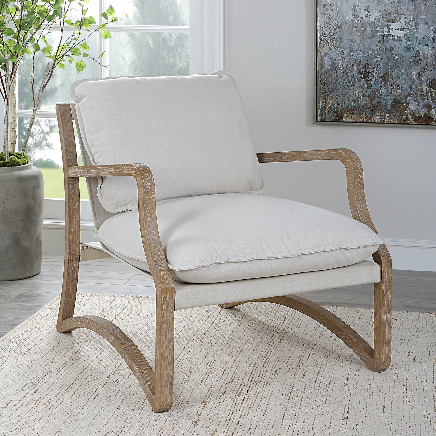 UTTERMOST MELORA SOLID ACCENT CHAIR - Lounge