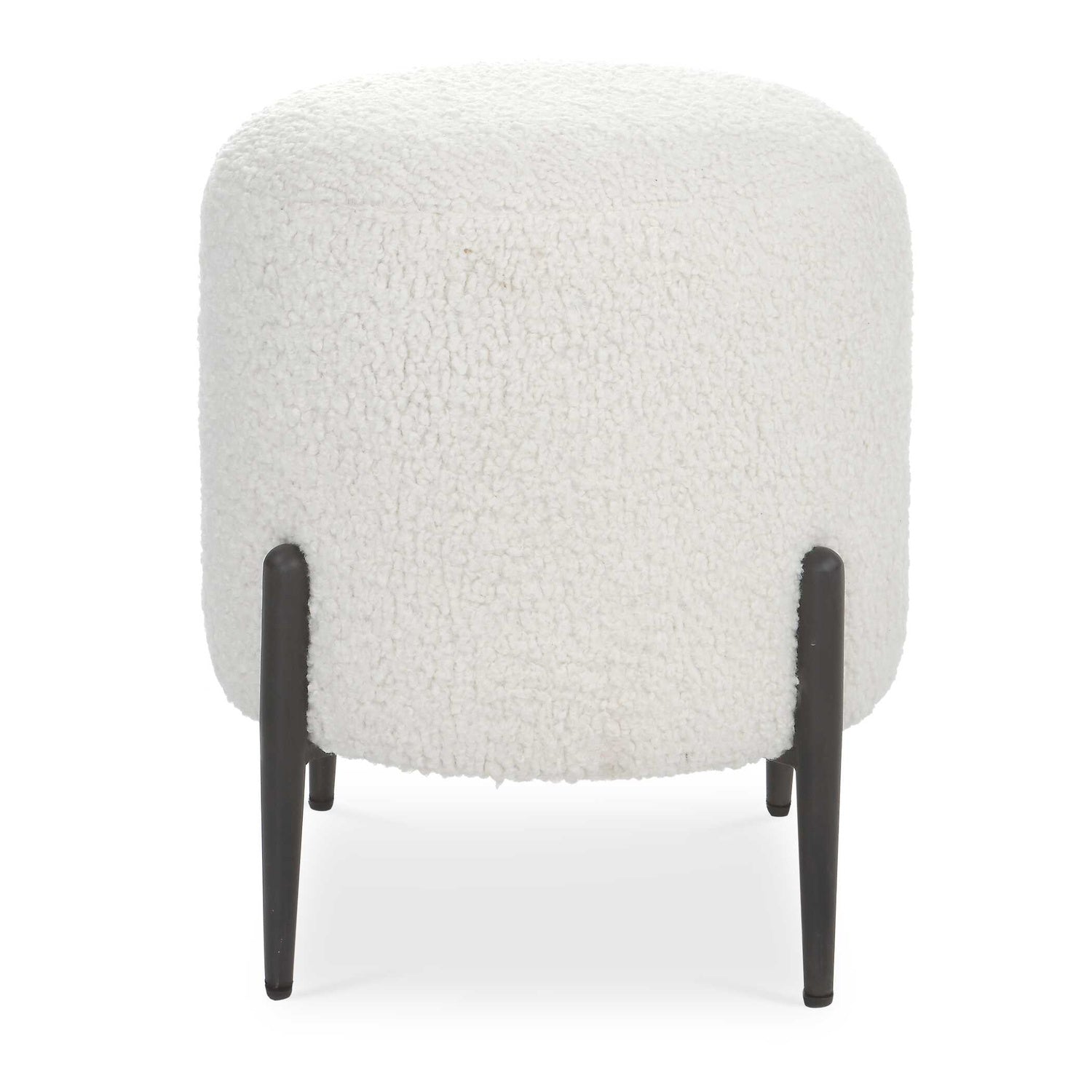 UTTERMOST ARLES SHEARLING OTTOMAN - Benches, Ottoman, Stools