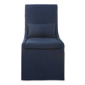 UTTERMOST COLEY DENIM ARMLESS CHAIR - Lounge