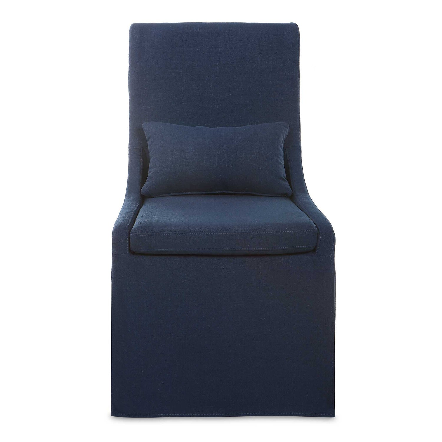 UTTERMOST Coley Denim Armless Chair - Lounge