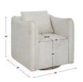 UTTERMOST Corben Swivel Armchair - Lounge