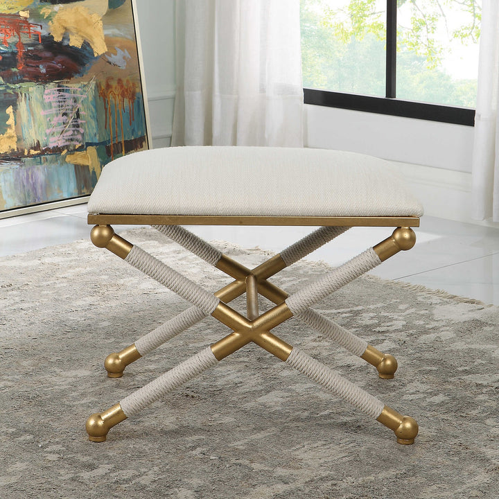UTTERMOST Socialite Bench - Benches, Ottoman, Stools
