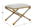 UTTERMOST Socialite Bench - Benches, Ottoman, Stools